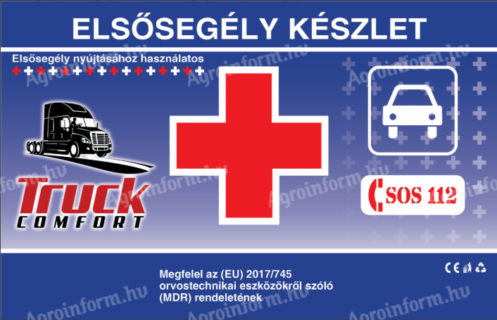 Elsősegély doboz B típusú