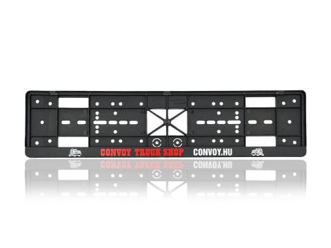 Rendszámtábla tartó személyautó