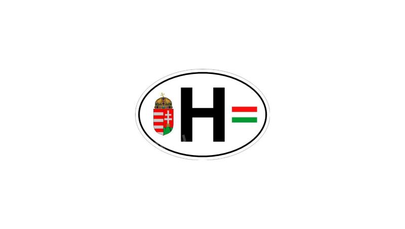 Matrica H címeres /Magyarország