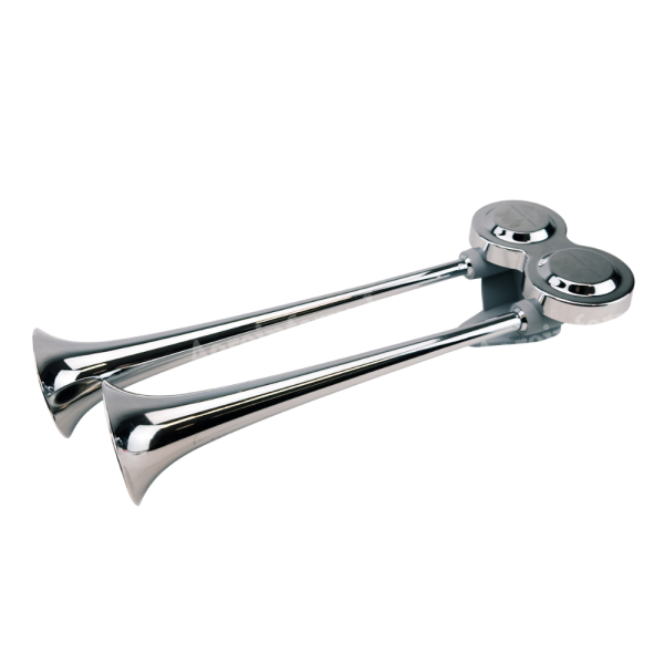Légkürt dupla csövű 44 cm 116 dB