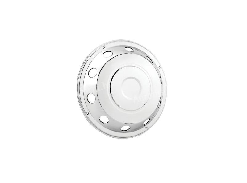 Kamion dísztárcsa első kerékre inox