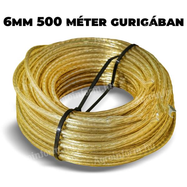 Vámzárkötél acél 500m gurigában