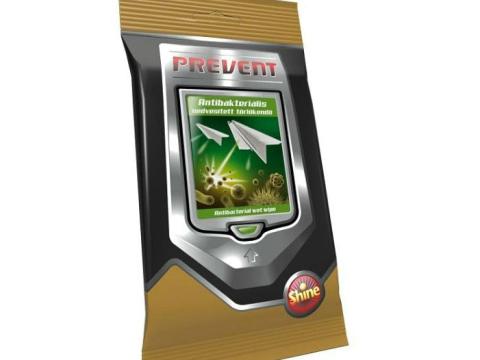 Antibakteriális nedvesített törlőkendő Antibakteriális nedvesített törlőkendő