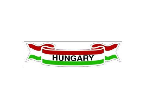 Matrica wimpel Hungary Matrica wimpel Hungary