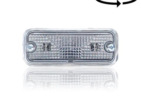 Lámpa helyzet beépíthető fehér gumiházas