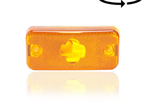 Lámpa helyzet prizmás sárga Daf-hoz, Renault-hoz, Iveco-hoz
