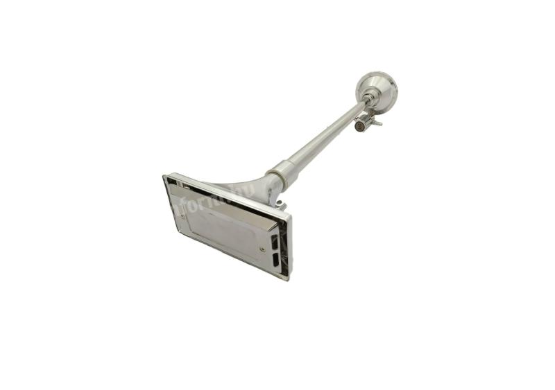 Légkürt 64cm szögletes 24V szeleppel