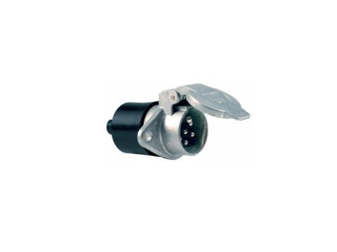 Elektromos aljzat 7 pólusú 24V alumínium