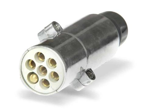 Elektromos dugó 7 pólusú 24V speciális alumínium