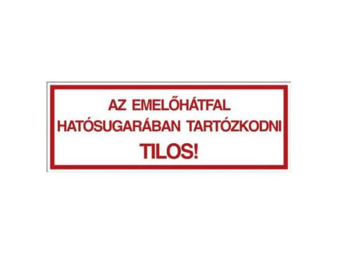 Matrica emelőhátfalra Matrica emelőhátfalra