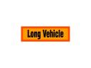 Matrica Long Vehicle enyhén fényvisszaverő 9,6 x 41,5 cm
