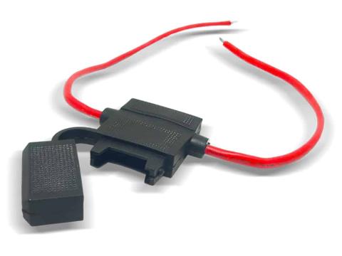 Lengőbiztosíték késes vízmentes foglalat