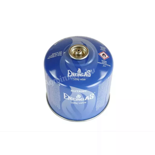 Kemping gázpalack 500 g 7/16-os EN417