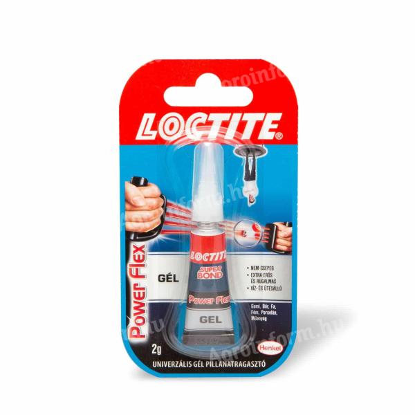 Pillanatragasztó Power Flex gél Loctite 2g