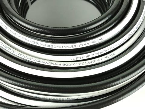 Szövetbetétes tömlő 8mm méteráru