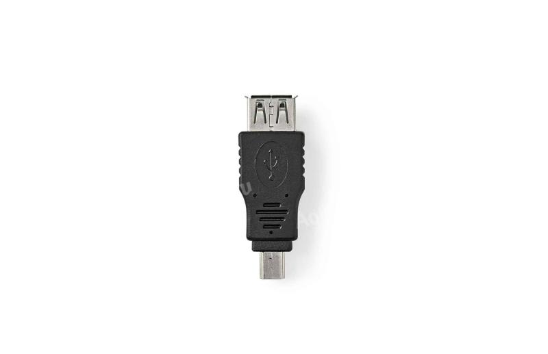 USB átalakító adapter microUSB-B  USB-A aljzat
