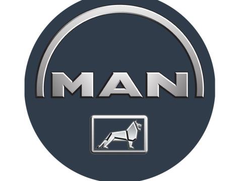 Matrica MAN kör 22cm Matrica MAN kör 22cm