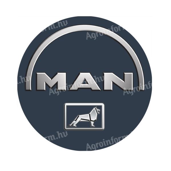 Matrica MAN kör 22cm