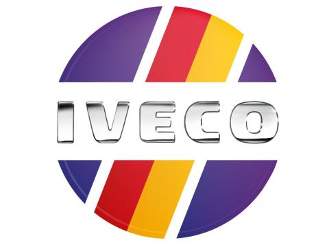 Matrica Iveco kör 22cm
