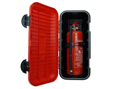 Tűzoltó készülék tartó doboz 6kg