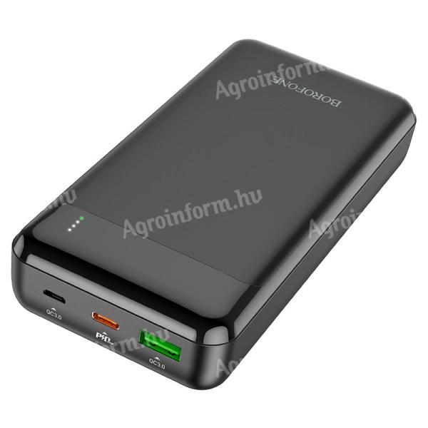 Powerbank 20000 mAh gyorstöltő funkcióval