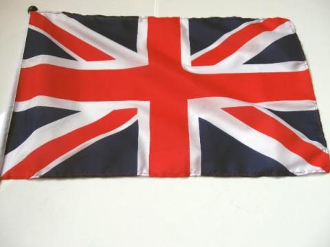 Zászló autós nyeles Nagy-Britannia (30x45cm)
