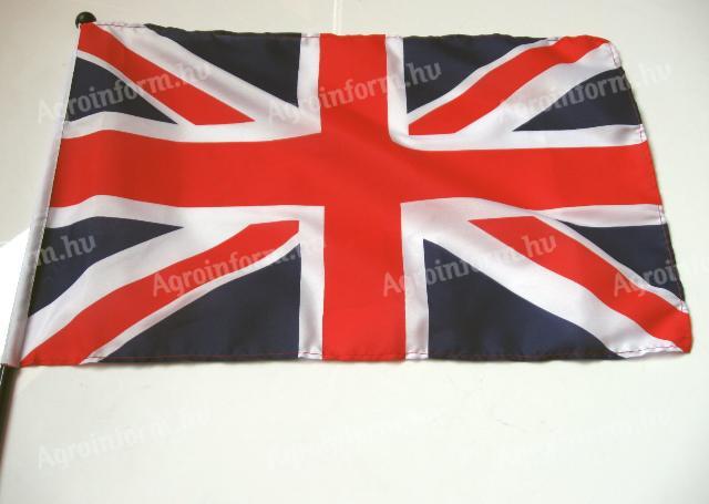Zászló autós nyeles Nagy-Britannia (30x45cm)