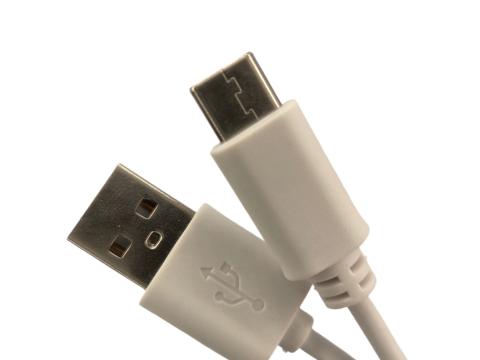 USB Type-C adatkábel fehér 2 m