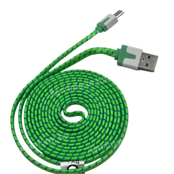 Micro USB adat- és töltőkábel 2 m