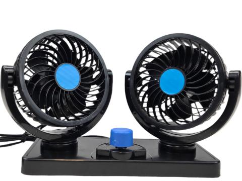 Autó ventilátor duplás 2x15cm