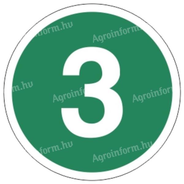 Matrica 3 EURO 3