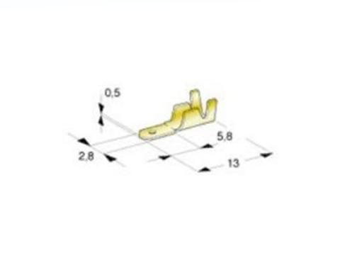 Csúszósaru kábelvég Csúszósaru kábelvég