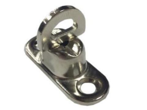 Ponyvafül forgatható füllel babacsat