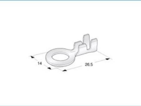 Szemes saru kábelvég Szemes saru kábelvég