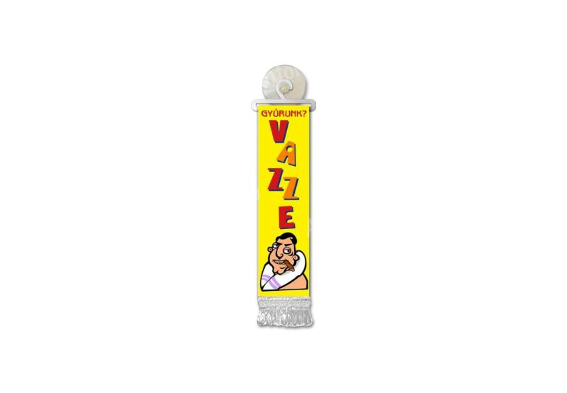 Mini zászló felirattal