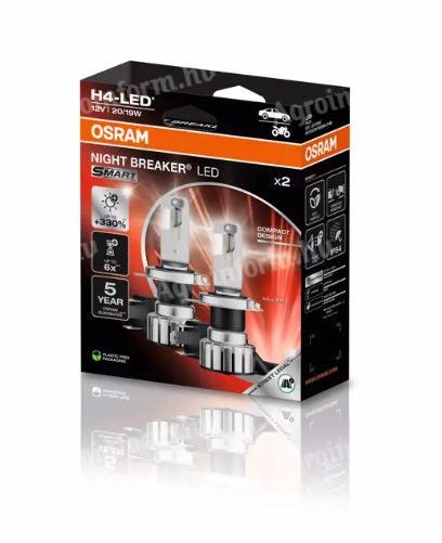 Ledes izzó autóba H4 és H7 Osram Night Breaker szett