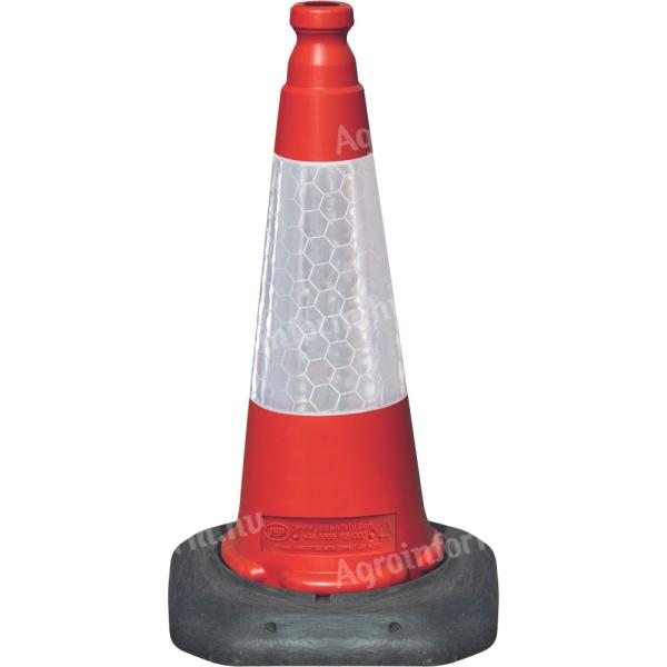 Jelzőbója műanyag talppal 750mm