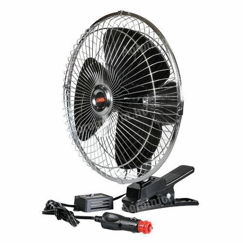 Autós ventilátor csipeszes 24V