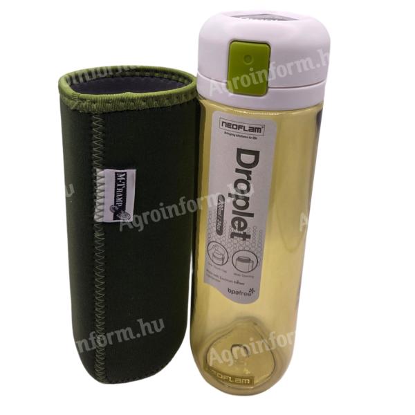 Kulacs neoprén tokkal zöld 700ml