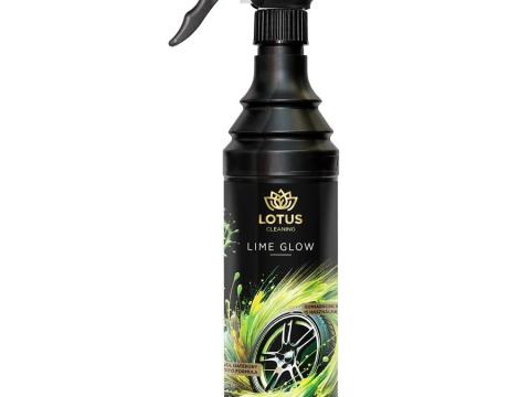 Felni tisztító és gumiabroncs ápoló neonos LIME GLOW 600ML
