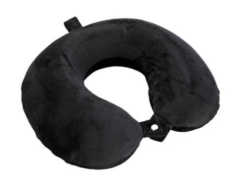 Nyakpárna memóriahabos fekete