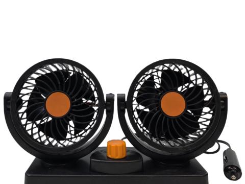 Autó ventilátor duplás 2x15cm
