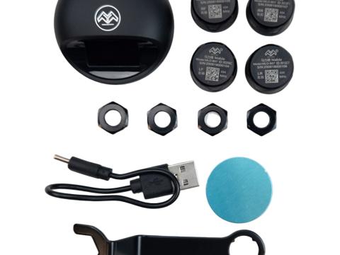 Guminyomás szenzor digitális kijelzővel