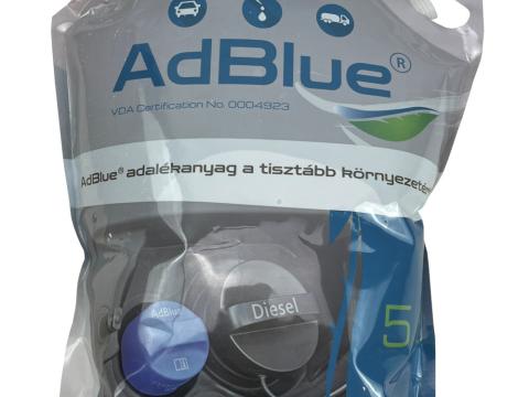 Adblue adalék doypack tasakban kiöntővel 5l Adblue adalék doypack tasakban kiöntővel 5l