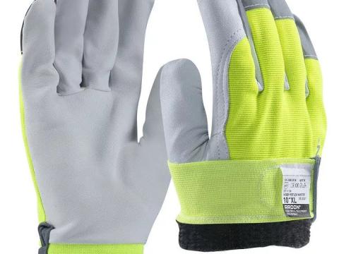 Munkavédelmi kesztyű láthatósági (téli) 10/XL