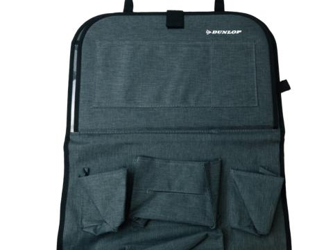 Autós rendszerező zsebekkel szürke