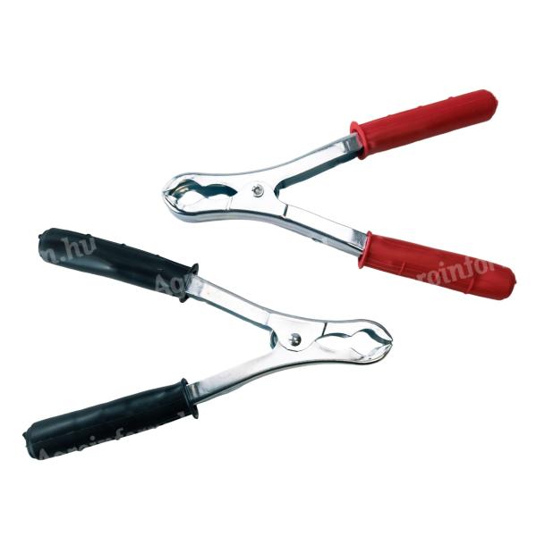 Akkumulátor csipesz párban