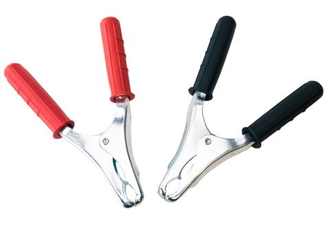 Indítókábel csipesz párban piros/fekete szett