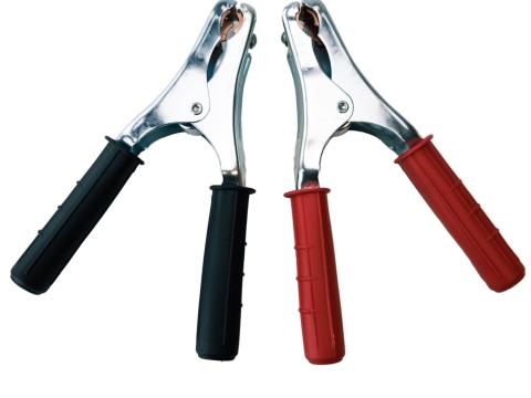 Akkumulátor csipesz párban