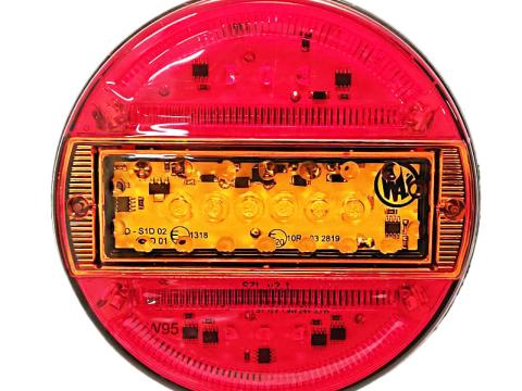 Hátsó ködlámpa LED kerek indexes Hátsó ködlámpa LED kerek indexes
